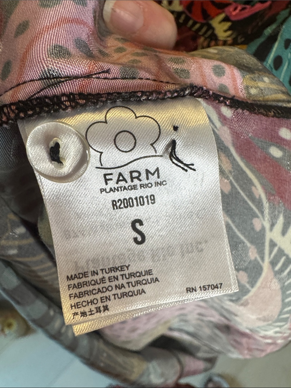 FARM Rio Shell Mix Midi Dress - Picture 10 of 11
